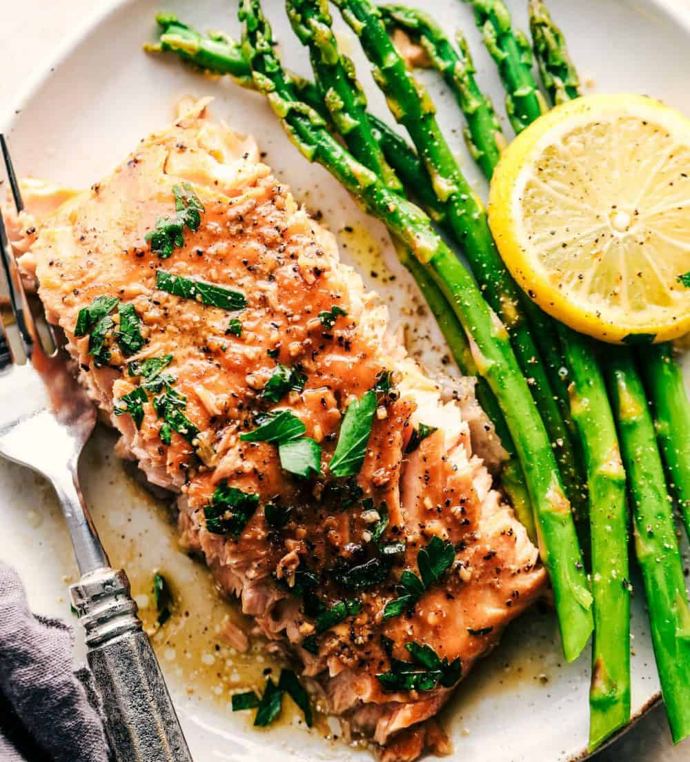 Garlic Glazed Salmon