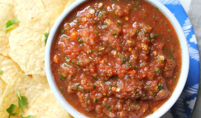 Spicy Serrano Salsa